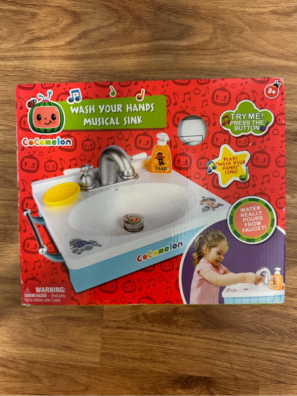 Cocomelon Wash Your Hands Musical Sink